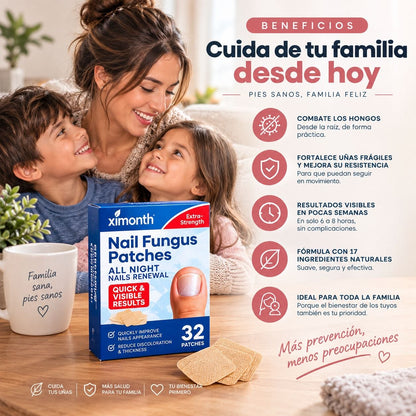 PARCHES ANTI-HONGOS PARA UÑAS