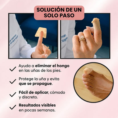 PARCHES ANTI-HONGOS PARA UÑAS